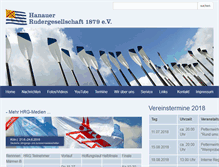 Tablet Screenshot of hrg1879.de